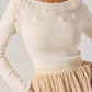 Astr - Bluma Embroidered Boatneck Sweater