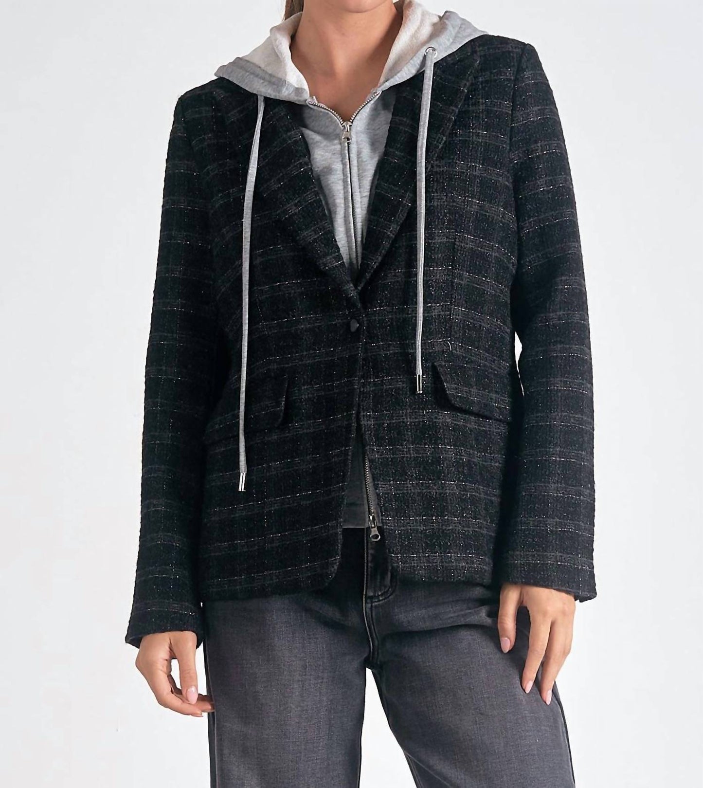 Elan - Harper Hoodie Blazer