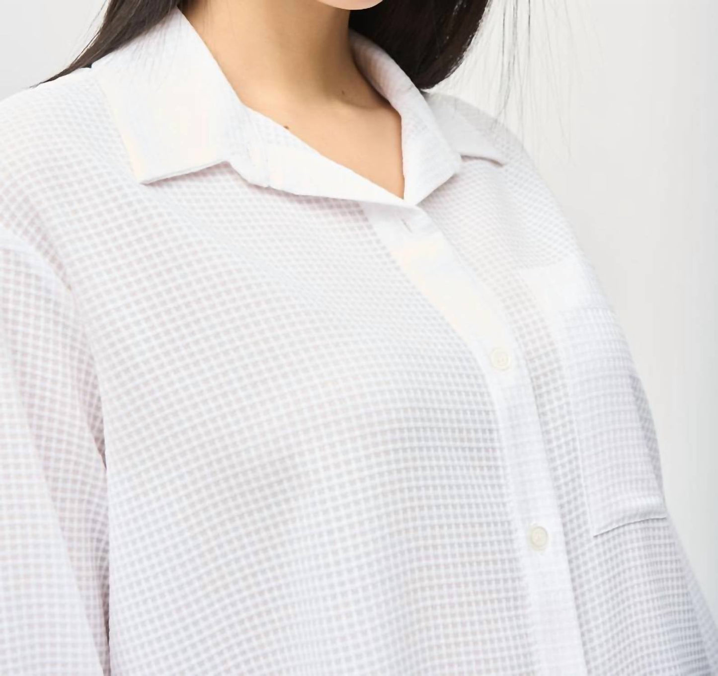 Joseph Ribkoff - Long Woven High Low Blouse