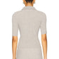 525 America - Ginny Short Sleeve Polo Knit Top