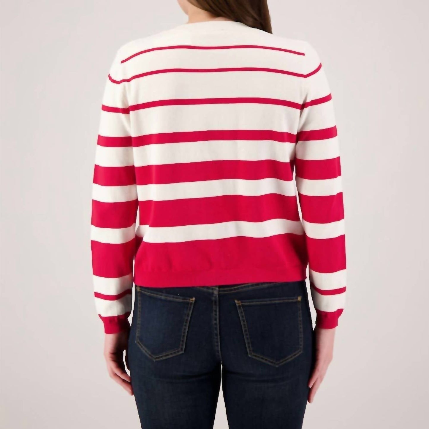 Elliott Lauren - Women's Stripped Cardigan