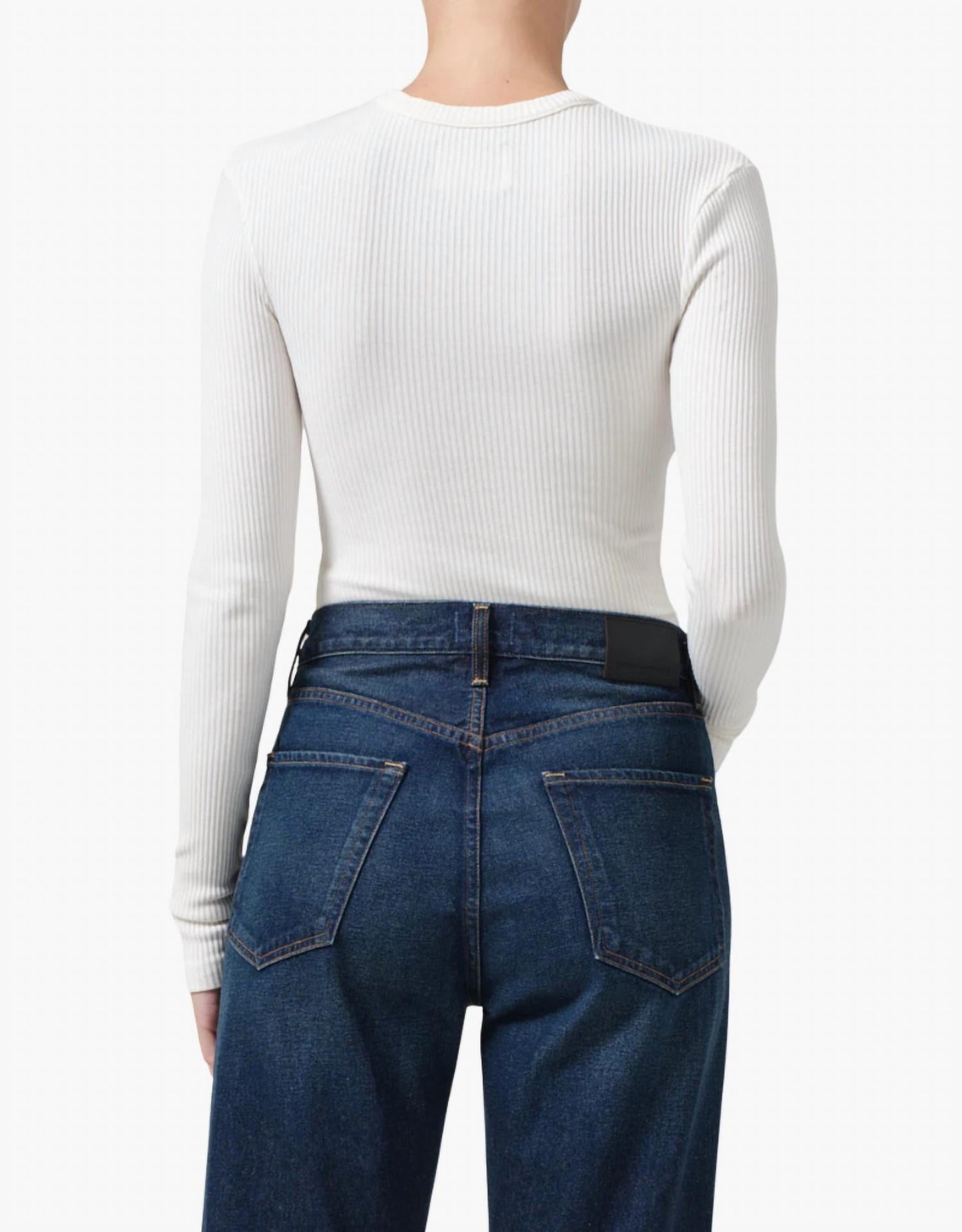 Citizens Of Humanity - Cropped Faena Crewneck T-shirt