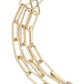 Eklexic - Women's Triple Elongated Link Chain Bracelet