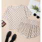Aapparella - Checkerboard Skort Set