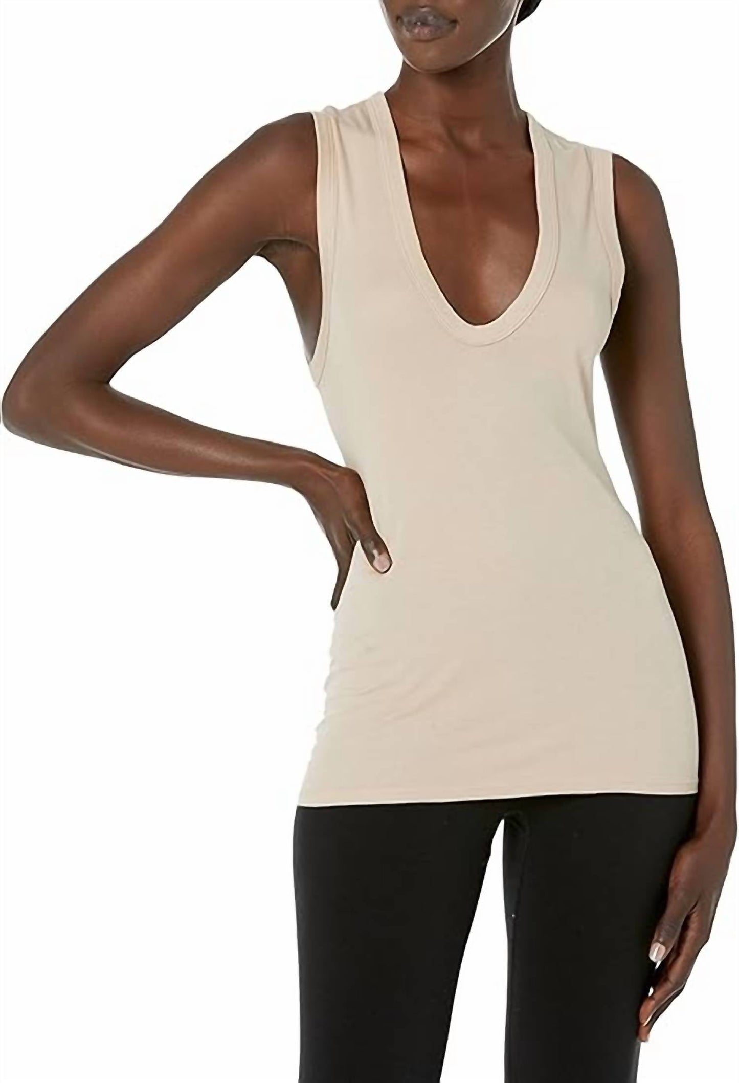 Enza Costa - SUPIMA COTTON ESSENTIAL SLEEVELESS U