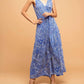 Eva Franco - Sunny V-Neck Palazzo Pant Jumpsuit