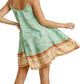 Umgee - Floral Spaghetti Strap Flowy Dress