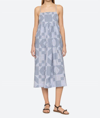 Sea - Helmi Striped Shirting Midi Dress