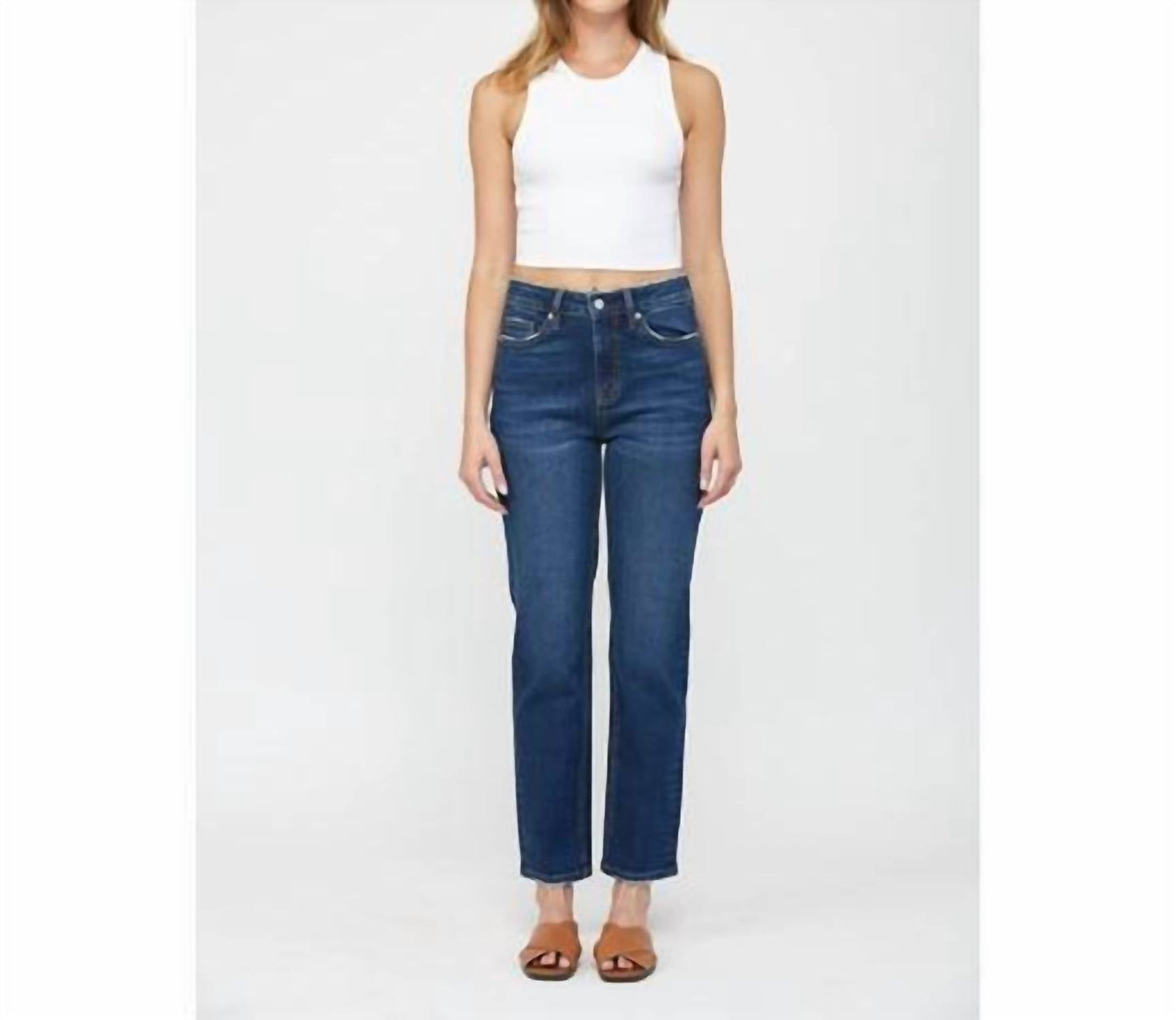 Mica Denim - Women's Monfil Straight Leg Wedge Pants