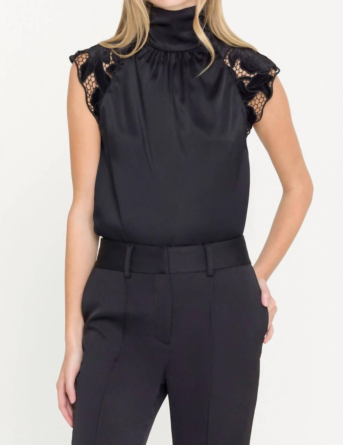 Generation Love - Rachel Velvet Blouse