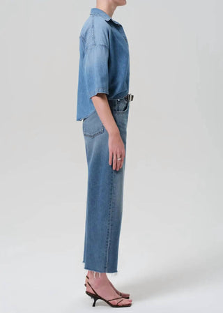 Citizens Of Humanity - Ayla Raw Hem Crop Jeans