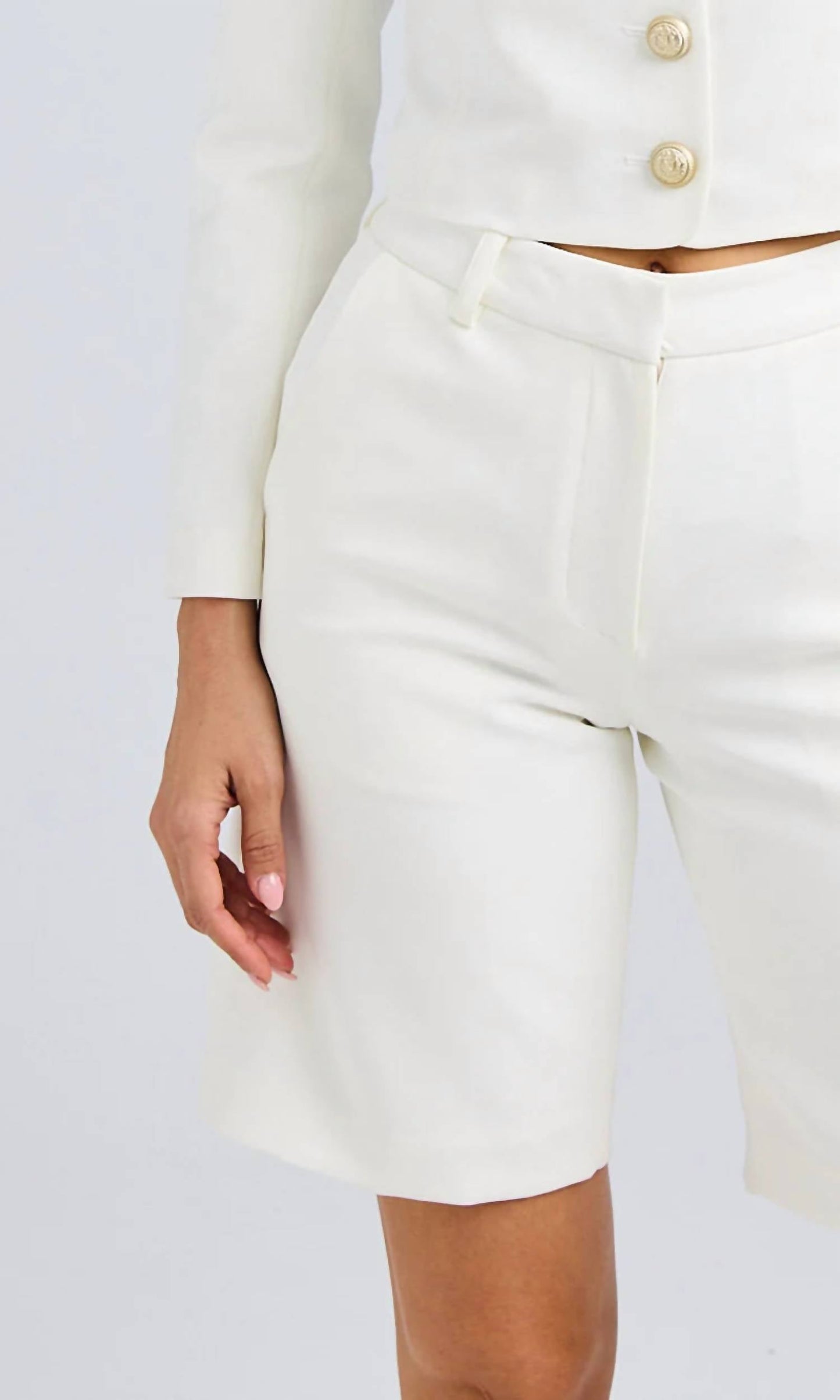 Generation Love - Katina Crepe Bermuda Shorts