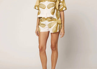 Cleobella - Pierre Short In Floral Placed Print