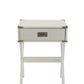 White Finish Accent Table