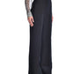 Adam Lippes - Silk Wool Cuffed Hem Wide Leg Trouser