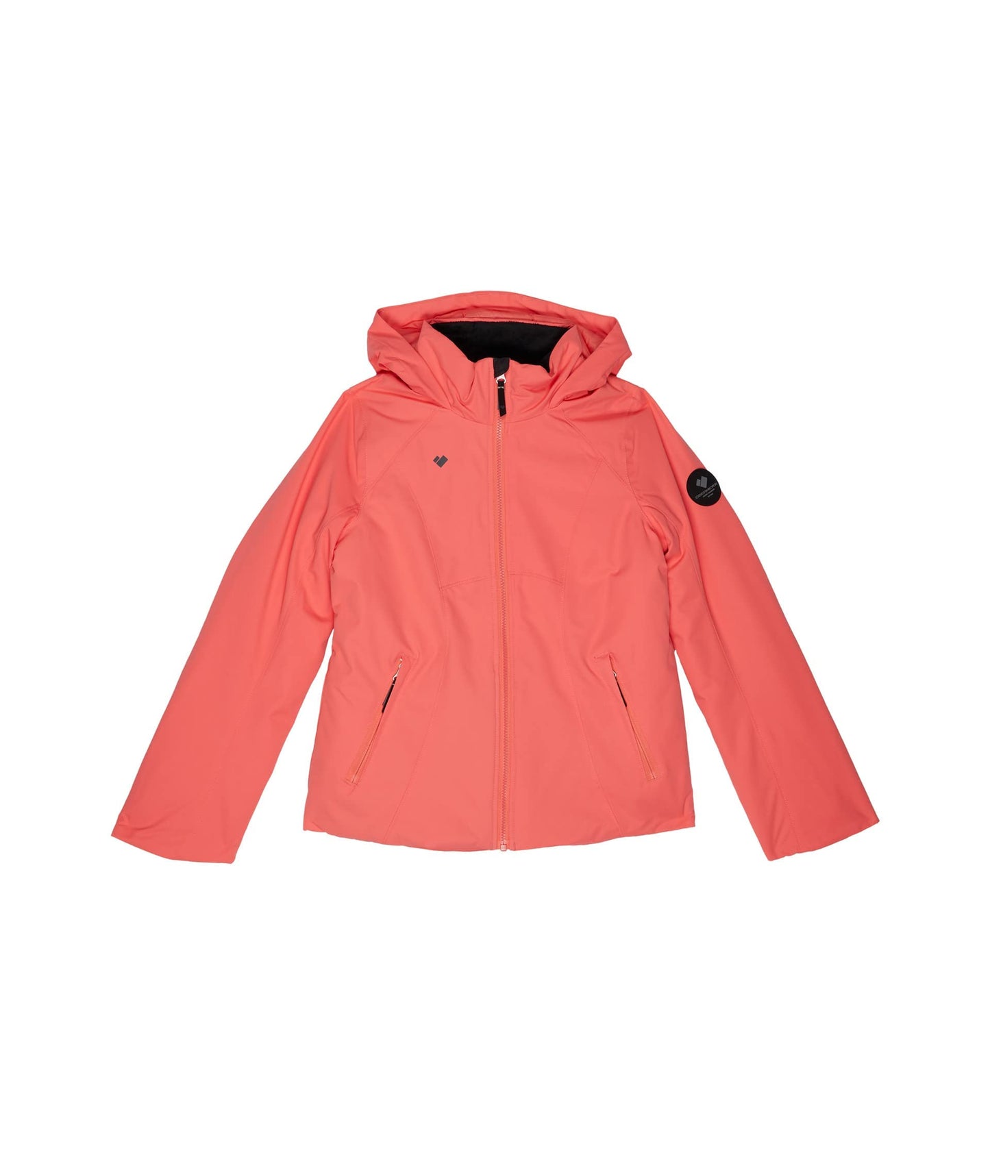 Obermeyer Girls Insulated Ski Top - Fired Up