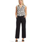 NYDJ Marilyn Ankle Trousers Black 6 27