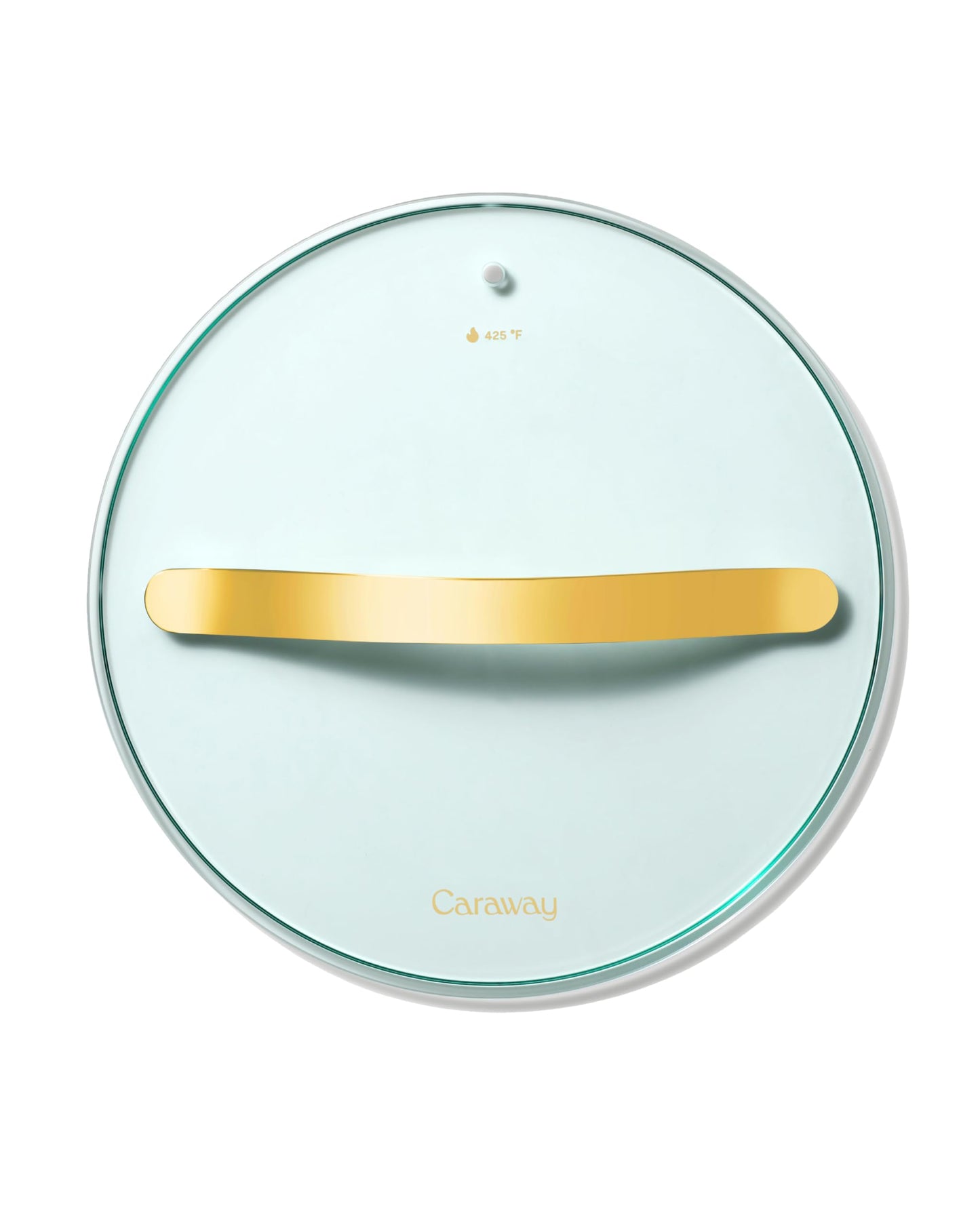 Glass 12 Glass Lid For Pots  Pans  Made With Tempered Glass  Sized to Fit Caraway CeramicCoated  Stainless Steel Cookware  Gold