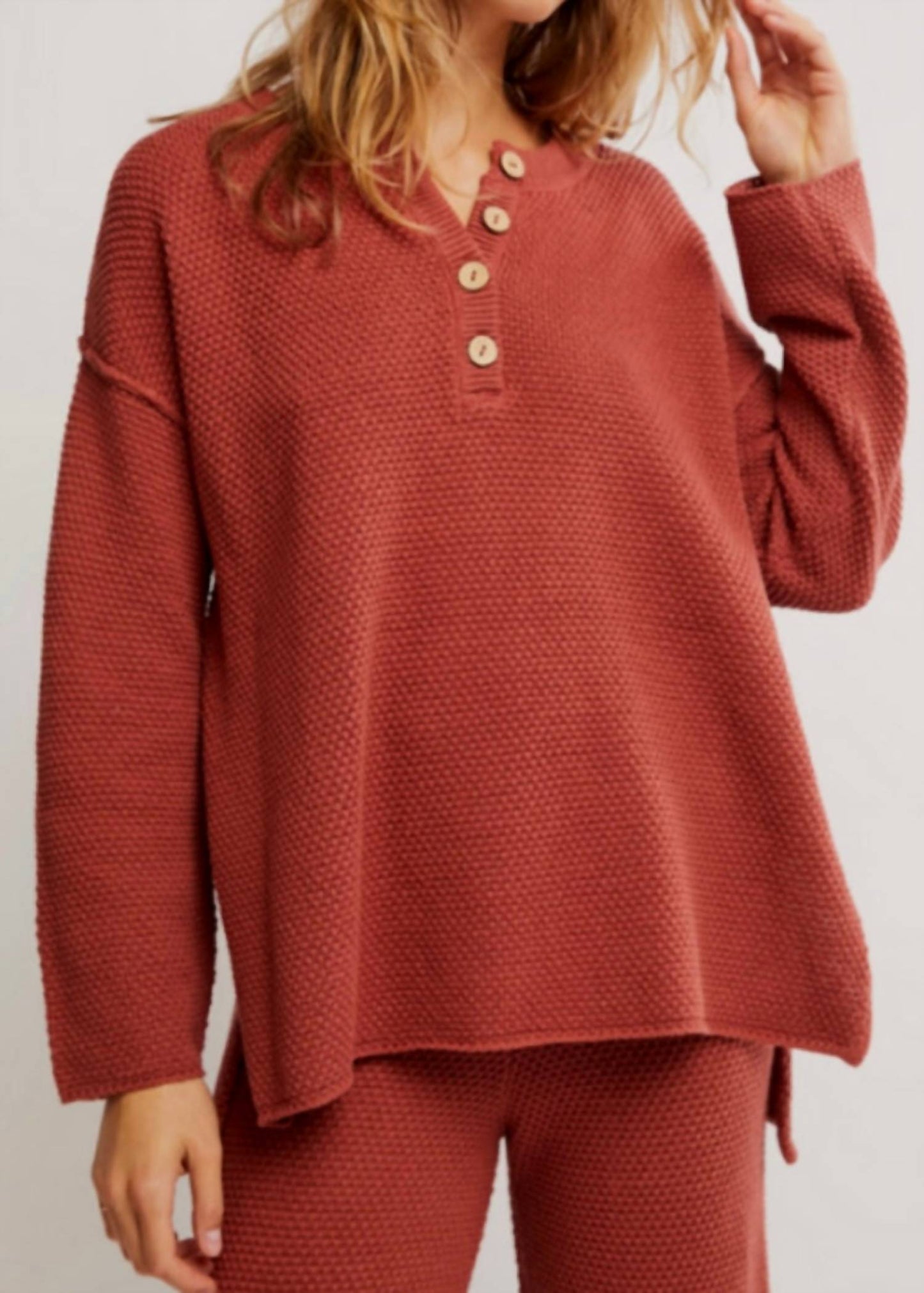 Free People - Hailee Dropped Raglan Set