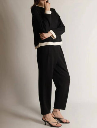 P.Cill - Betty Contrast Border Top