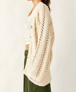 Free People - Cable Cardigan
