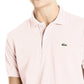 Lacoste Men's Classic Pique Short Sleeve Polo Shirt Pink Size 7