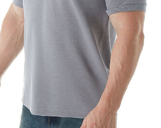 Lacoste Men's Classic Pique Short Sleeve Polo Gray Size 8