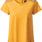 Sherpa Adventure Gear Kiran Embroidery Top - Daal Yellow