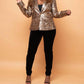 Dolce Cabo - Metallic Snake Skin Blazer
