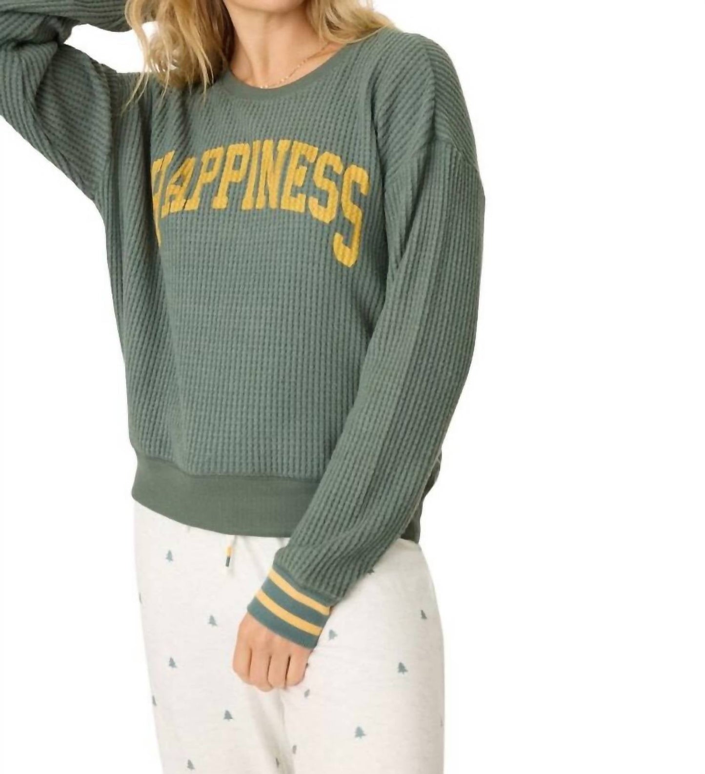 Pj Salvage - Long Sleeve Campfire Cozy Button Up Top