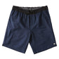 Billabong Mens Crossfire Elastic Walkshorts Navy
