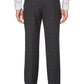 Perry Ellis Portfolio Men's Modern Fit Windowpane Plaid Dress Pants Gray Size 38X32