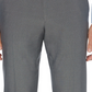Perry Ellis Men's Modern Fit Performance Stretch Subtle Pattern Dress Pants Gray Size 42X30