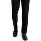 Perry Ellis Men's Slim Fit Non Iron Performance Stretch Heathered Dress Pants Black Size 33X30