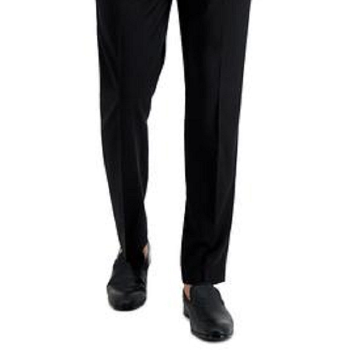Perry Ellis Men's Slim Fit Non Iron Performance Stretch Heathered Dress Pants Black Size 33X30