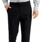 Perry Ellis Men's Slim Fit Non Iron Heathered Dress Pants Black Size 34X30