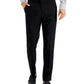 Perry Ellis Men's Slim Fit Non Iron Heathered Dress Pants Black Size 34X30
