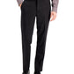 Perry Ellis Men's Modern Fit Stretch Solid Resolution Pants Black Size 34X29
