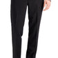 Perry Ellis Men's Modern Fit Stretch Solid Resolution Pants Black Size 40X32