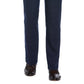 Perry Ellis Portfolio Men's Slim Fit Flat Front Dress Pants Blue Size 30X32
