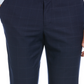 Perry Ellis Portfolio Men's Slim Fit Flat Front Dress Pants Blue Size 30X32