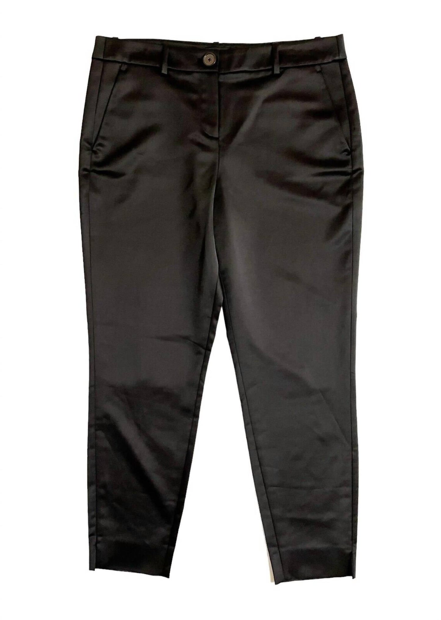 Ted Baker - Women's Gilar Satin Effect Slim Ankle Slit Cuff Pants
