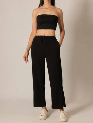 P.Cill - Tru Side Binding Wide Leg Pants