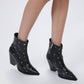 The Kooples - STAR STUDDED LEATHER BOOTS