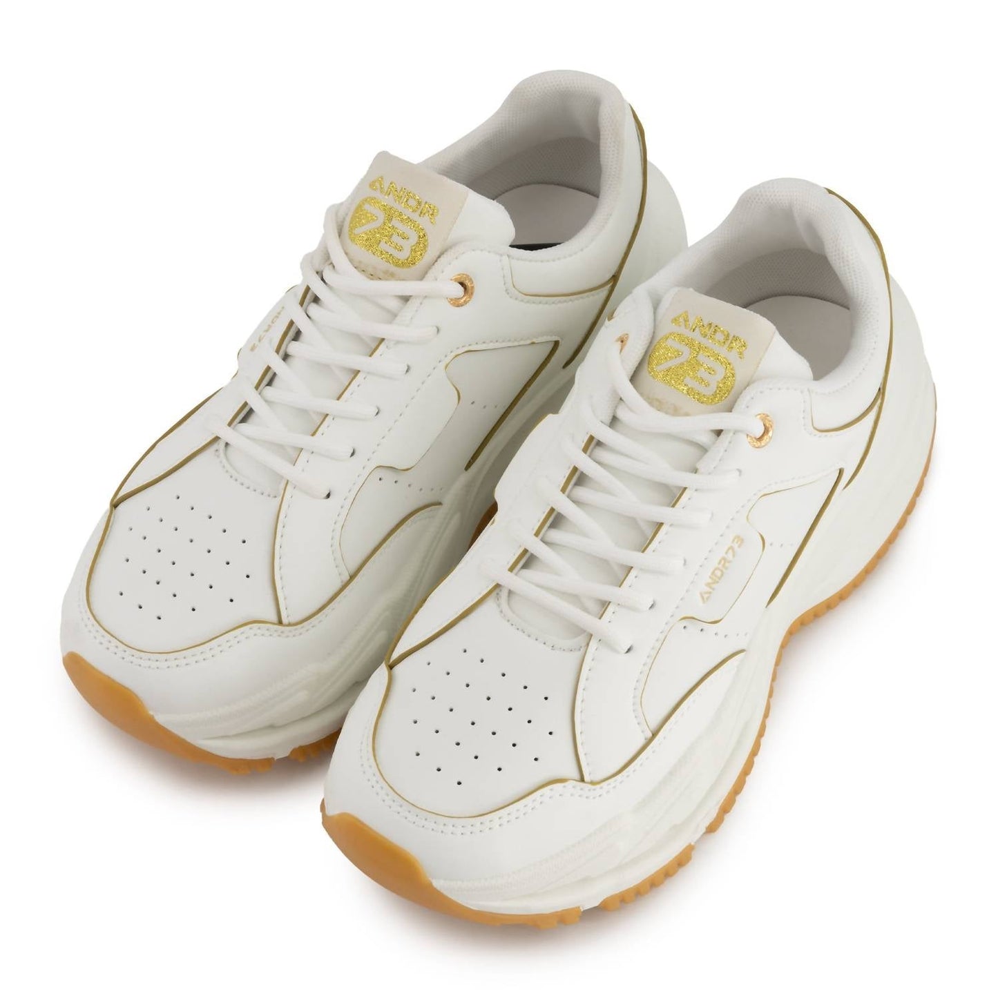 Andrea - Women’s Fashion Platform Sneakers With Elevated Sole