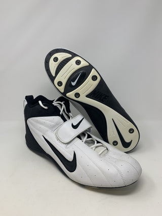 Nike Men's Open Field 3/4 Football Cleat White/Black Size 18 D(M) Us