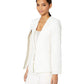 BCBGMAXAZRIA Women's Upas Cape Jacket White Size Medium