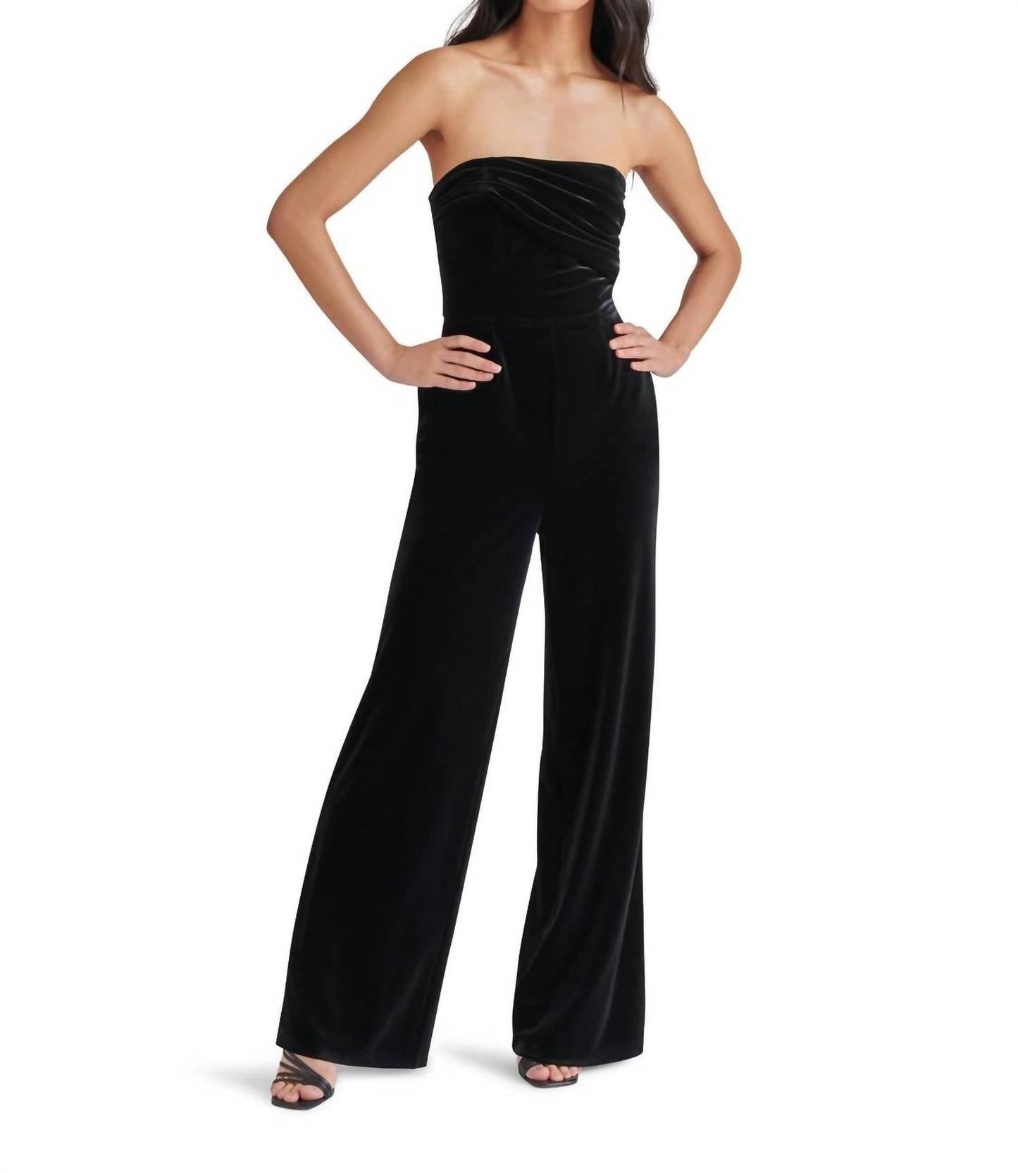 Steve Madden - Swanilda Velvet Jumpsuit