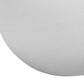 Contemporary Cream Ceramic Table Lamp with Fabric Shade