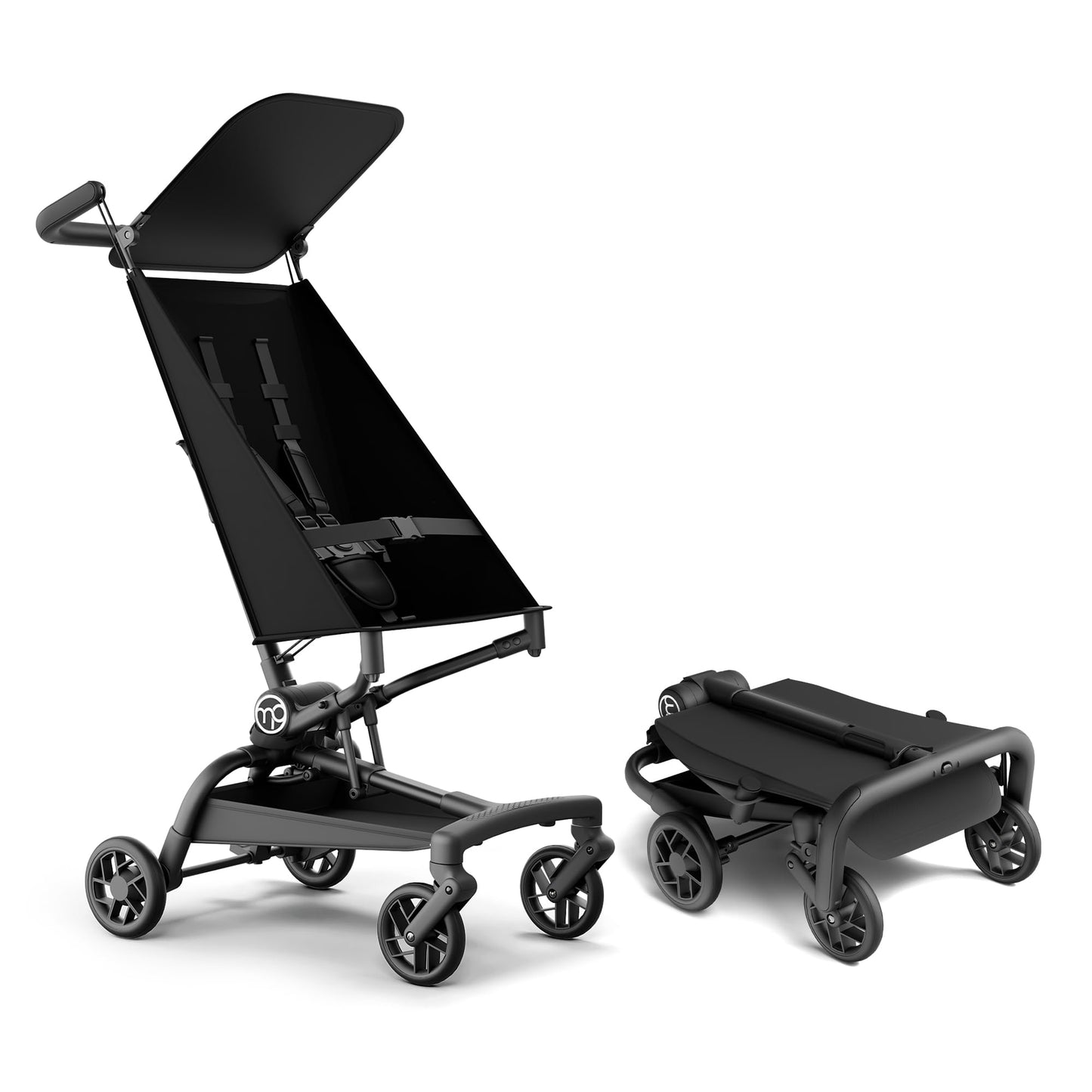 Mompush Jeto Lightweight Travel Stroller  98 lbs UltraCompact OneHand Fold Airplane Cabin Approved AllTerrain Wheels Smooth Ride for Toddlers Perfect for Travel  Daily Use